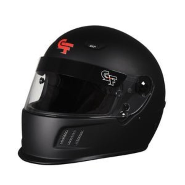 G-Force Full Face Fiberglass Shell With EPS Liner Snell SA 2020 Rated Small Matte Black 13010SMLMB